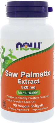 Now Foods Saw Palmetto Extract 320 mg 90 Veggie Softgels(90 No)