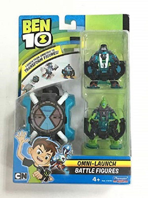 Ben 10 Omni Launch Four arms and wildvine(Multicolor)