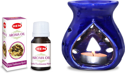 HEM Mystic Frankincense Myrrh Scented Oil Set (10.5 cm x 10.5 cm x 11.5 cm)(10 ml)
HEM Mystic Frankincense Myrrh Scented Oil Set (10.5 cm x 10.5 cm x 11.5 cm)(10 ml)