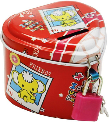 ValueStore Stylish, Trendy, Attractive & Cute Heart Shaped Money Bank for Kids & Adults Coin Bank(Multicolor)
ValueStore Stylish, Trendy, Attractive & Cute Heart Shaped Money Bank for Kids & Adults Coin Bank(Multicolor)
