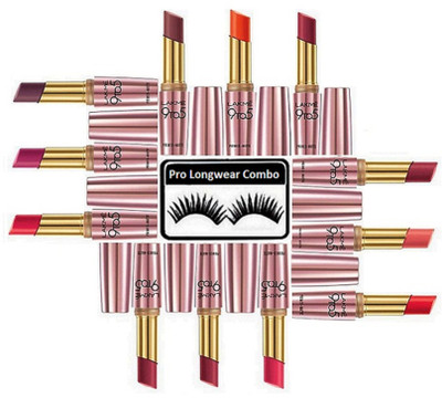 Pro Longwear Combo Eyelashes,lakme 9to5 Primer+Matte Lipstick(pack of 12)(Set of 13)
Pro Longwear Combo Eyelashes,lakme 9to5 Primer+Matte Lipstick(pack of 12)(Set of 13)