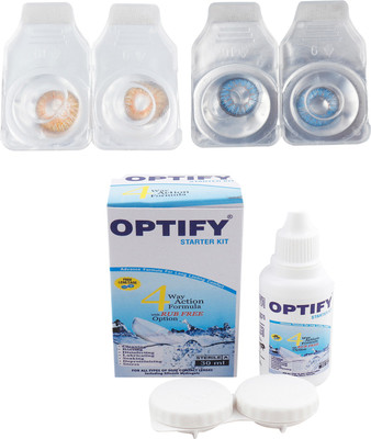 Optify Combo Pack Monthly Color Contact Lens (OP-136-Honey-Blue-2) Monthly Contact Lens(1, Honey-Blue, Pack of 2)
Optify Combo Pack Monthly Color Contact Lens (OP-136-Honey-Blue-2) Monthly Contact Lens(1, Honey-Blue, Pack of 2)