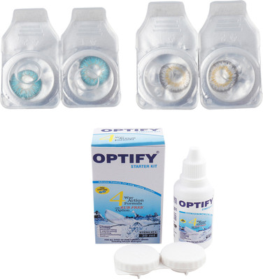 Optify Combo Pack Monthly Color Contact Lens (OP-337-Aqua-Honey -2) Monthly Contact Lens(1, Aqua-Honey, Pack of 2)
Optify Combo Pack Monthly Color Contact Lens (OP-337-Aqua-Honey -2) Monthly Contact Lens(1, Aqua-Honey, Pack of 2)