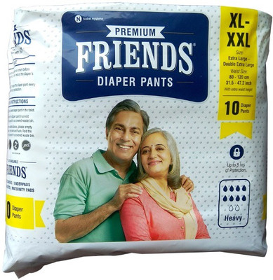 Friends Pull ups / Adult Pant style Diaper 10 pcs Pack Adult Diapers - XL(10 Pieces)
Friends Pull ups / Adult Pant style Diaper 10 pcs Pack Adult Diapers - XL(10 Pieces)