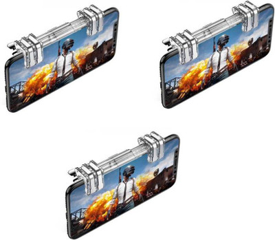 ZACU Set of 3 K9 PUBG Sensitive Shoot or Aim Buttons L1 R1 Trigger with Portable Grip Handle Gaming Accessory Kit(Silver, For Android, iOS)
ZACU Set of 3 K9 PUBG Sensitive Shoot or Aim Buttons L1 R1 Trigger with Portable Grip Handle Gaming Accessory Kit(Silver, For Android, iOS)
