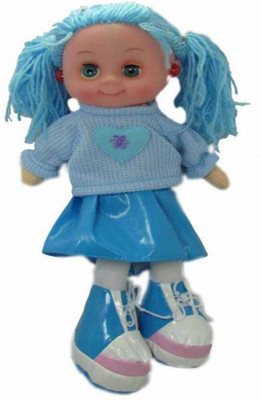 Gencliq Musical Doll With Light And Sound(Multicolor)