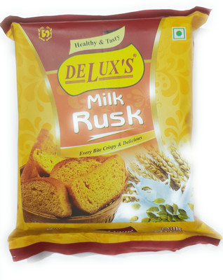 New delux sweets MILK RUSK 150gm (Pack of 4) milky flavored Milk Rusk(0.15 g, Pack of 4)
New delux sweets MILK RUSK 150gm (Pack of 4) milky flavored Milk Rusk(0.15 g, Pack of 4)