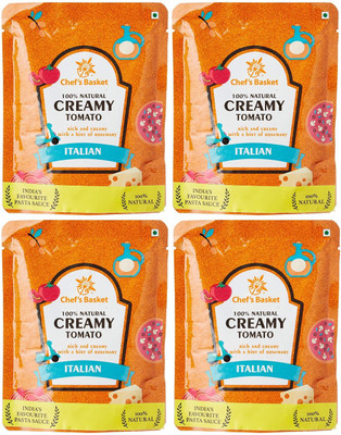Chef's Basket Creamy Tomato Pasta Sauce(560 g) 
Chef's Basket Creamy Tomato Pasta Sauce(560 g)