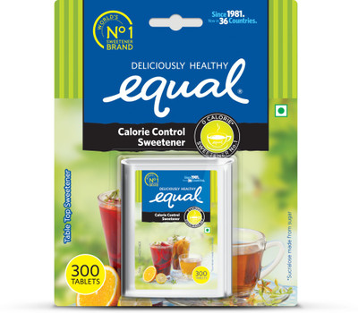 Equal Calorie Control Tablet (Sucra 300 Tablets) Pack Of 3 Sweetener(300 Tablets, Pack of 3)
Equal Calorie Control Tablet (Sucra 300 Tablets) Pack Of 3 Sweetener(300 Tablets, Pack of 3)