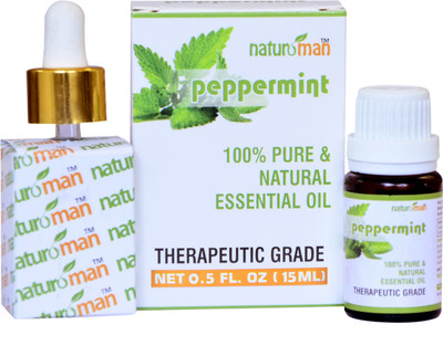 Naturoman Pepper Mint (Mentha Pipreta) Pure and Natural Therapeutic Grade Essential Oil for Stimulating Mental Agility and Improving Concentration(15 ml)
Naturoman Pepper Mint (Mentha Pipreta) Pure and Natural Therapeutic Grade Essential Oil for Stimulating Mental Agility and Improving Concentration(15 ml)