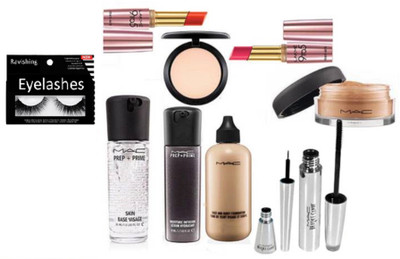 ravishing Eyelashes, prep + prime skin vase & primer & face & body foundation, loose powder & compact & Brooke candy eyeliner & mascara & 2 shades lipsticks(Set of 10)
ravishing Eyelashes, prep + prime skin vase & primer & face & body foundation, loose powder & compact & Brooke candy eyeliner & mascara & 2 shades lipsticks(Set of 10)
