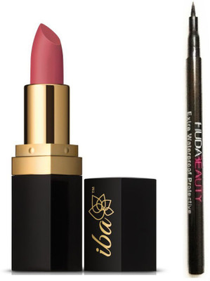 iba halal care PURE LIPSTICK LONG STAY MATTE PINK POP WITH WATERPROOF EXTRA PROTECTIVE EYE LINER PACK(Set of 2)
iba halal care PURE LIPSTICK LONG STAY MATTE PINK POP WITH WATERPROOF EXTRA PROTECTIVE EYE LINER PACK(Set of 2)