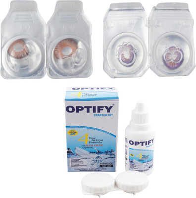 Optify Combo Pack Monthly Color Contact Lens (OP-431-Hazel-Voilet-2) Monthly Contact Lens(1, Hazel-Voilet, Pack of 2)
Optify Combo Pack Monthly Color Contact Lens (OP-431-Hazel-Voilet-2) Monthly Contact Lens(1, Hazel-Voilet, Pack of 2)