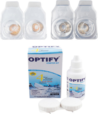 Optify Combo Pack Monthly Color Contact Lens (OP-143-Honey-Hazel-2) Monthly Contact Lens(1, Honey-Hazel, Pack of 2)
Optify Combo Pack Monthly Color Contact Lens (OP-143-Honey-Hazel-2) Monthly Contact Lens(1, Honey-Hazel, Pack of 2)
