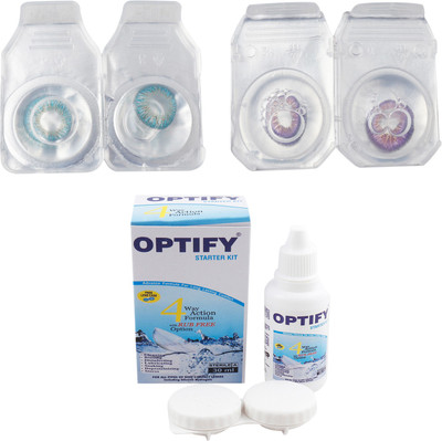 Optify Combo Pack Monthly Color Contact Lens (OP-449-Blue-Voilet-2) Monthly Contact Lens(1, Blue-Voilet, Pack of 2)
Optify Combo Pack Monthly Color Contact Lens (OP-449-Blue-Voilet-2) Monthly Contact Lens(1, Blue-Voilet, Pack of 2)