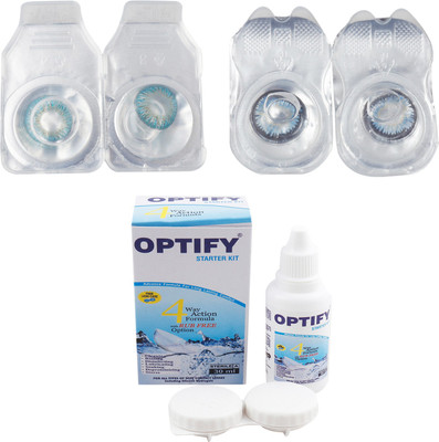 Optify Combo Pack Monthly Color Contact Lens (OP-460-Blue-Sea Blue -2) Monthly Contact Lens(1, Blue-Sea Blue, Pack of 2)
Optify Combo Pack Monthly Color Contact Lens (OP-460-Blue-Sea Blue -2) Monthly Contact Lens(1, Blue-Sea Blue, Pack of 2)