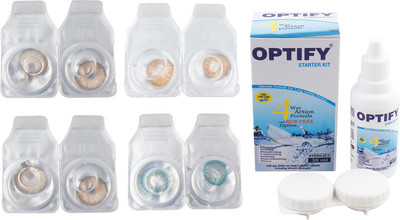 Optify Combo Pack Monthly Color Contact Lens (OP-74-Pure Hazel-Honey-Hazel-Blue-4) Monthly Contact Lens(1, Pure Hazel-Honey-Hazel-Blue, Pack of 4)
Optify Combo Pack Monthly Color Contact Lens (OP-74-Pure Hazel-Honey-Hazel-Blue-4) Monthly Contact Lens(1, Pure Hazel-Honey-Hazel-Blue, Pack of 4)