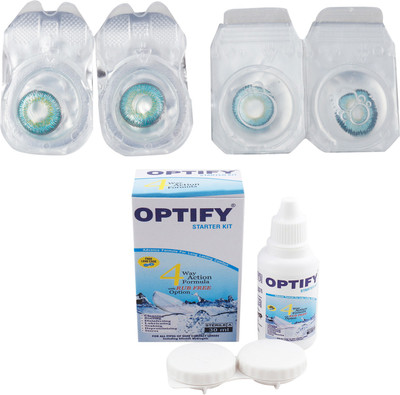 Optify Combo Pack Monthly Color Contact Lens with Kit (OP-770-Tarquise-Aqua-2) Monthly Contact Lens(1, Tarquise-Aqua, Pack of 2)
Optify Combo Pack Monthly Color Contact Lens with Kit (OP-770-Tarquise-Aqua-2) Monthly Contact Lens(1, Tarquise-Aqua, Pack of 2)