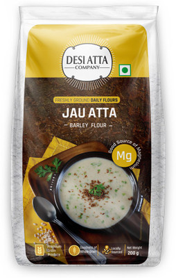 Desi Atta Company Jau Atta, 200g (800 g, Pack of 4)