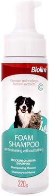 bioline Dry Foam Shampoo for Dog and Cats (220g) Flea and Tick Natural Dog Shampoo(220 ml)
bioline Dry Foam Shampoo for Dog and Cats (220g) Flea and Tick Natural Dog Shampoo(220 ml)