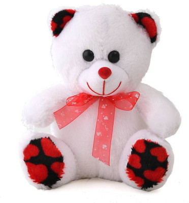 GIFTERIA SOFT & CUTE WHITE BABY TEDDY BEAR - 25CM (White ) - 25 cm(Multicolor)