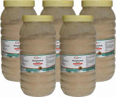Way2Herbal Punarnava Powder - 1 kg powder (Pack of 5)(1 kg)