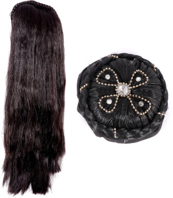 HONBON combo Juda Wig for Women And Girls, Juda Accessories for Women and girls, Hair Extension 18-20 Inches (Brown)(Set of 2)
HONBON combo Juda Wig for Women And Girls, Juda Accessories for Women and girls, Hair Extension 18-20 Inches (Brown)(Set of 2)