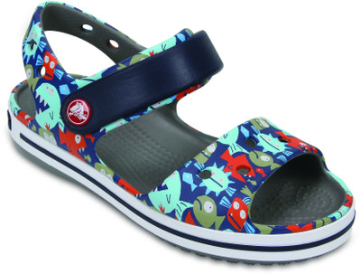 Crocs Boys & Girls Slip-on Clogs(Multicolor, Multi/navy