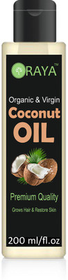 ORAYA 100% Pure & Natural Virgin Cocount Oil Hair OIl Skin Oil-200ML-Hair Oil(200 ml)