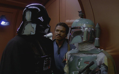 Akhuratha Poster Movie Star Wars Darth Vader Boba Fett Lando Calrissian HD Wallpaper Background Fine Art Print(12 inch X 18 inch, Rolled)