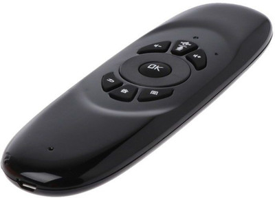 Profitech Communication C120 Fly Air Mouse with Voice Search Mic 2.4G Mini Wireless Keyboard for PC TV Gaming Console Remote Controller(Black)
Profitech Communication C120 Fly Air Mouse with Voice Search Mic 2.4G Mini Wireless Keyboard for PC TV Gaming Console Remote Controller(Black)