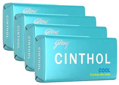 Godrej CINTHOL COOL 100 GM SOAP (PACK OF 4)(400 g, Pack of 4)
