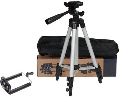 ALLMUSIC Tripod-3110 Portable Adjustable Aluminum High Quality Lightweight Camera Stand With Three-Dimensional Head & Quick Release Plate For Video Cameras Foldable Camera Tripod With LK123 Mobile Clip Holder Bracket Tripod Tripod, Tripod Kit(Multicolor,
ALLMUSIC Tripod-3110 Portable Adjustable Aluminum High Quality Lightweight Camera Stand With Three-Dimensional Head & Quick Release Plate For Video Cameras Foldable Camera Tripod With LK123 Mobile Clip Holder Bracket Tripod Tripod, Tripod Kit(Multicolor,