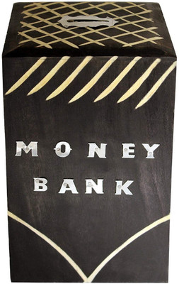 Sri Balajee Wooden Money Bank - Coin Saving Box - Piggy Bank - Gifts for Kids, Girls, Boys & Adults Coin Bank(Brown)
Sri Balajee Wooden Money Bank - Coin Saving Box - Piggy Bank - Gifts for Kids, Girls, Boys & Adults Coin Bank(Brown)