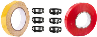Prime Combo Of 2 Toupee Tape With 6 Clips For Hair Patch, Hair Wig Attachment, Pack Of 1 Hair Accessory Set(Multicolor)
Prime Combo Of 2 Toupee Tape With 6 Clips For Hair Patch, Hair Wig Attachment, Pack Of 1 Hair Accessory Set(Multicolor)