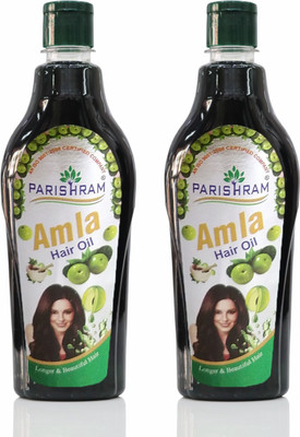 Parishram Amla Herbal Hair Oil Pack Of 2 Hair Oil(450 ml)