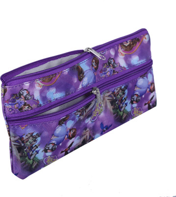 AutoVHPR Canvas students 2 zipper pouch for stationery . Art Canvas Pencil Box(Set of 1, Purple)
AutoVHPR Canvas students 2 zipper pouch for stationery . Art Canvas Pencil Box(Set of 1, Purple)
