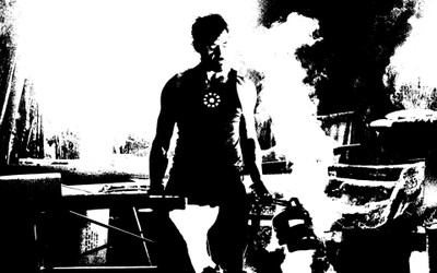 Akhuratha Poster Movie Iron Man Tony Stark HD Wallpaper Background Fine Art Print(12 inch X 18 inch, Rolled)