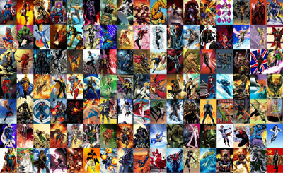Comics Collage Captain America Iron Man Thor Silver Surfer The Thing Hulk Human Torch Wolverine Spider-Man Swamp Thing Fine Art Paper Print Poster Paper Print(12 inch X 18 inch, Rolled)
Comics Collage Captain America Iron Man Thor Silver Surfer The Thing Hulk Human Torch Wolverine Spider-Man Swamp Thing Fine Art Paper Print Poster Paper Print(12 inch X 18 inch, Rolled)