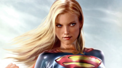 Supergirl Frameless Fine Quality Poster Fine Art Print(12 inch X 18 inch, Rolled)
