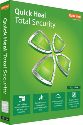 Quick Heal Total Security 1 User 3 Years(CD/DVD)