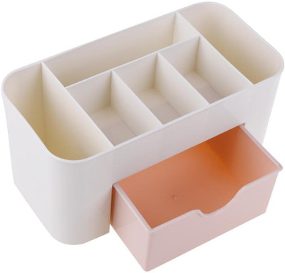Alwick Multifunction Cosmetic Makeup Storage, with Small Drawer Organiser Box Vanity Box(Pink)
Alwick Multifunction Cosmetic Makeup Storage, with Small Drawer Organiser Box Vanity Box(Pink)