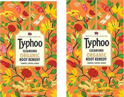 Typhoo Organic Root Remedy Tea Bags(40 Bags, Box)