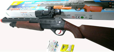 Kiskeya Gun Fighter Crystal Bullet Weapon - 2 Modes - Water Bullets & Crystal bullet(Multicolor)
Kiskeya Gun Fighter Crystal Bullet Weapon - 2 Modes - Water Bullets & Crystal bullet(Multicolor)