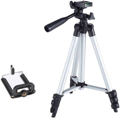 ALLMUSIC Three-Dimensional Head & Quick Release Plate High Quality Tripod-3110 Portable Adjustable Aluminum Lightweight Camera Stand With HG56 For Video Cameras, Tripod With Mobile Clip Holder Tripod. Tripod Kit(Multicolor, Supports Up to 1500 g)
ALLMUSIC Three-Dimensional Head & Quick Release Plate High Quality Tripod-3110 Portable Adjustable Aluminum Lightweight Camera Stand With HG56 For Video Cameras, Tripod With Mobile Clip Holder Tripod. Tripod Kit(Multicolor, Supports Up to 1500 g)