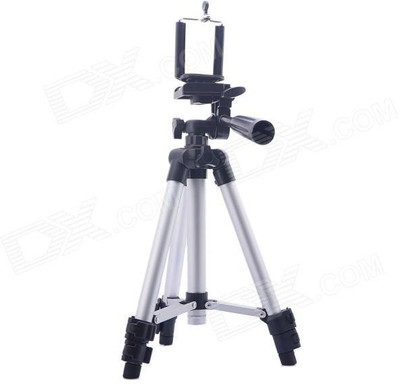 techobucks Tripod-3110 Portable Adjustable Aluminum Lightweight Camera Stand With Three-Dimensional Head & Quick Release Plate For Video Cameras and mobile Tripod Tripod (Black, Silver, Supports Up to 1000 g) Tripod (Silver, Black, Supports Up to 3200)MT0
techobucks Tripod-3110 Portable Adjustable Aluminum Lightweight Camera Stand With Three-Dimensional Head & Quick Release Plate For Video Cameras and mobile Tripod Tripod (Black, Silver, Supports Up to 1000 g) Tripod (Silver, Black, Supports Up to 3200)MT0