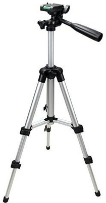 techobucks Tripod-3110 Portable Adjustable Aluminum Lightweight Camera Stand With Three-Dimensional Head & Quick Release Plate For Video Cameras and mobile Tripod Tripod (Black, Silver, Supports Up to 1000 g) Tripod (Silver, Black, Supports Up to 3200)MT0
techobucks Tripod-3110 Portable Adjustable Aluminum Lightweight Camera Stand With Three-Dimensional Head & Quick Release Plate For Video Cameras and mobile Tripod Tripod (Black, Silver, Supports Up to 1000 g) Tripod (Silver, Black, Supports Up to 3200)MT0