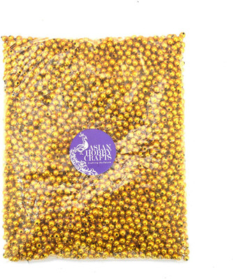 AsianHobbyCrafts Colourful Shining Beads (Golden) : Size: 5 mm Round :Pack of 500 Gms
AsianHobbyCrafts Colourful Shining Beads (Golden) : Size: 5 mm Round :Pack of 500 Gms