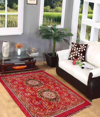 Shree Ji Red, Multicolor Polyester, Wool, Synthetic Carpet(135 cm X 195 cm), Multicolor;red
Shree Ji Red, Multicolor Polyester, Wool, Synthetic Carpet(135 cm X 195 cm), Multicolor;red