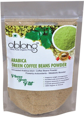 OBLONG PREMIUM QUALITY GREEN COFFEE BEANS POWDER 250GM Pack of 1 Instant Coffee 250 g(Green Coffee Flavoured)
OBLONG PREMIUM QUALITY GREEN COFFEE BEANS POWDER 250GM Pack of 1 Instant Coffee 250 g(Green Coffee Flavoured)